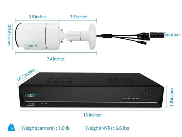 Reolink PoE IP Security Camera System